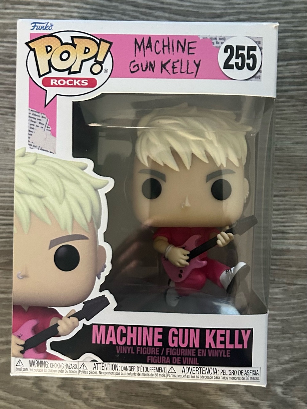 Funko Pop! Rocks Machine Gun Kelly Vinyl Figure - Pink & Blonde